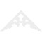 Ekena Millwork Pitch Vienna Architectural Grade PVC Gable Pediment, 72"W x 36"H x 1"P (12/12) GPP072X036X100VIE - alternate 4